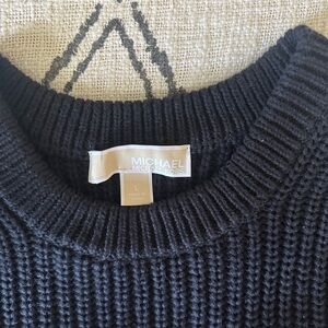 Michael Kors Women’s Black Crewneck Sweater